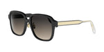 10A1 - Acetate Shiny Black with Grey Gradient lenses
