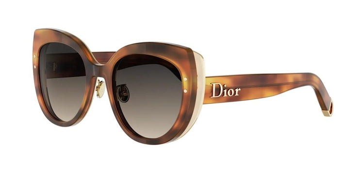 22A1 - Metal Shiny Havana with Grey Gradient lenses