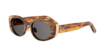 22A0 - Metal Shiny Havana with Grey Normal lenses