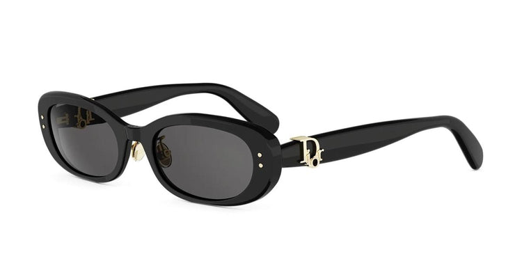 10A0 - Acetate Shiny Black with Grey Normal lenses