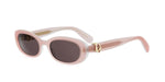 40A0 - Acetate Shiny Rose with Grey Normal lenses / 