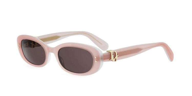 40A0 - Acetate Shiny Rose with Grey Normal lenses