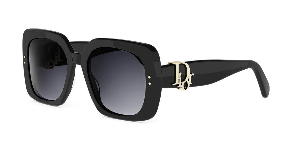10A1 - Acetate Shiny Black with Grey Gradient lenses