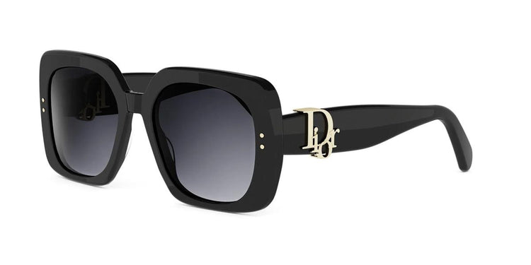 10A1 - Acetate Shiny Black with Grey Gradient lenses