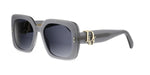 45B1 - Acetate Shiny Grey with Blue Gradient lenses / 