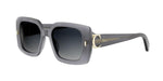 45A1 - Acetate Shiny Grey with Grey Gradient lenses / 