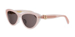 40F0 - Acetate Shiny Rose with Brown Normal lenses / 