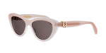 40F0 - Acetate Shiny Rose with Brown Normal lenses / 