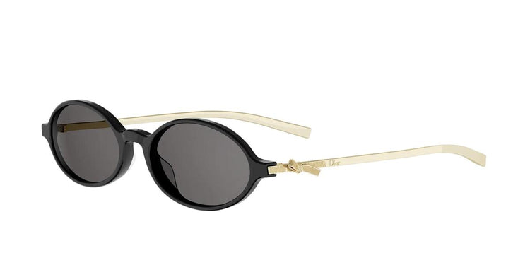 10A0 - Acetate Shiny Black with Grey Normal lenses