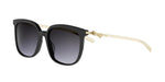 10A1 - Acetate Shiny Black with Grey Gradient lenses / 