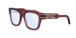 35BB - Acetate Shiny Red with DEMO lenses / 