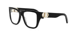 001 - Acetate Shiny Black with DEMO lenses / 