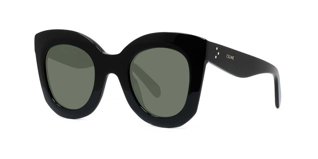 01N - Acetate Shiny Black / Green