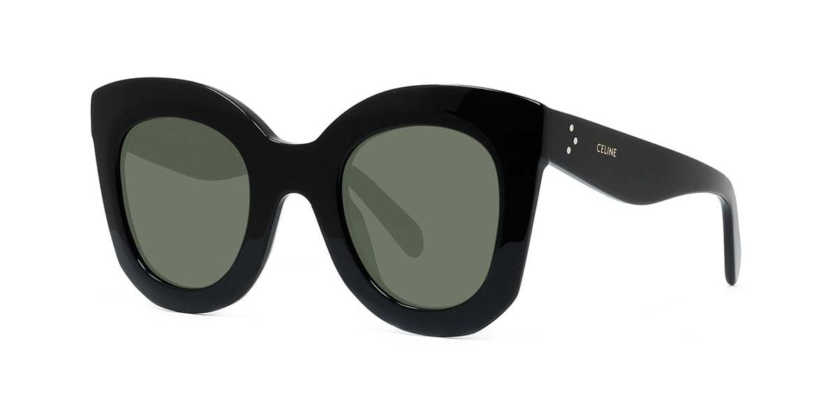01N - Acetate Shiny Black / Green