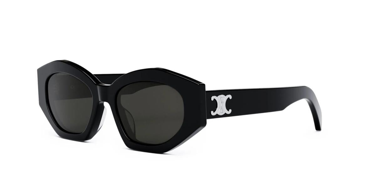 01A - Acetate Shiny Black / Smoke