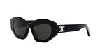 01A - Acetate Shiny Black / Smoke