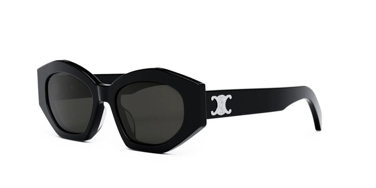 01A - Acetate Shiny Black / Smoke