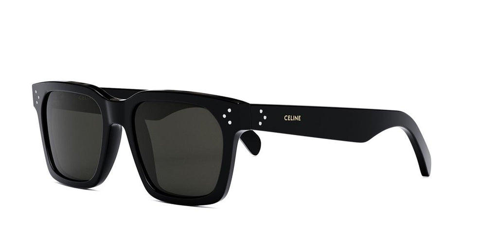 01A - Acetate Shiny Black / Smoke