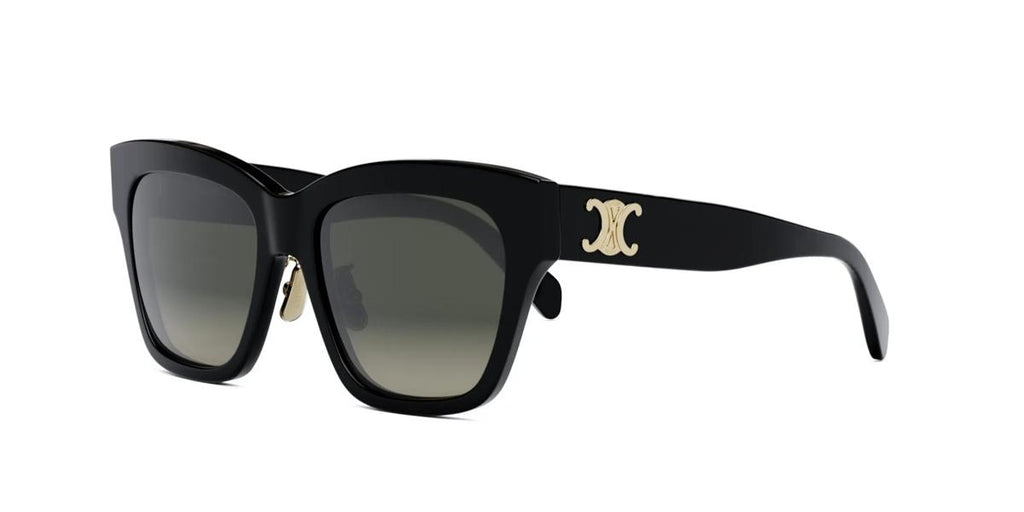 01F - Acetate Shiny Black / Gradient Brown