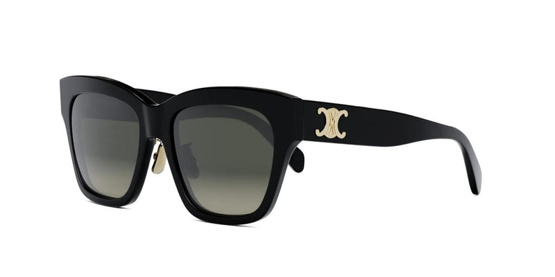 01F - Acetate Shiny Black / Gradient Brown