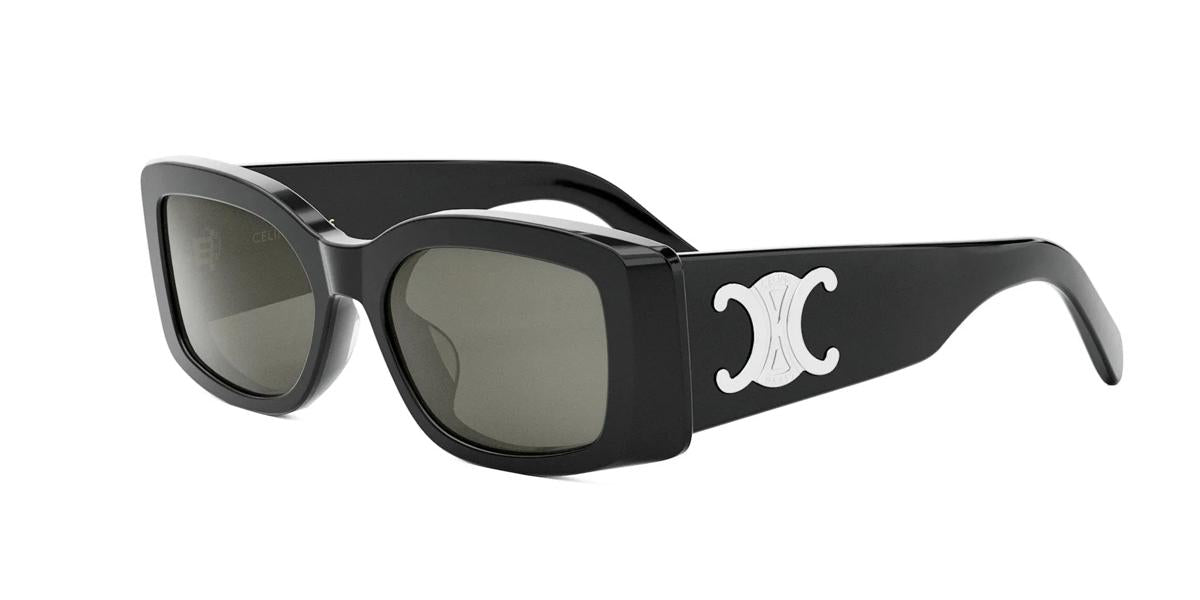 01A - Acetate Shiny Black / Smoke