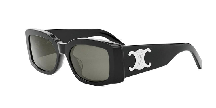 01A - Acetate Shiny Black / Smoke