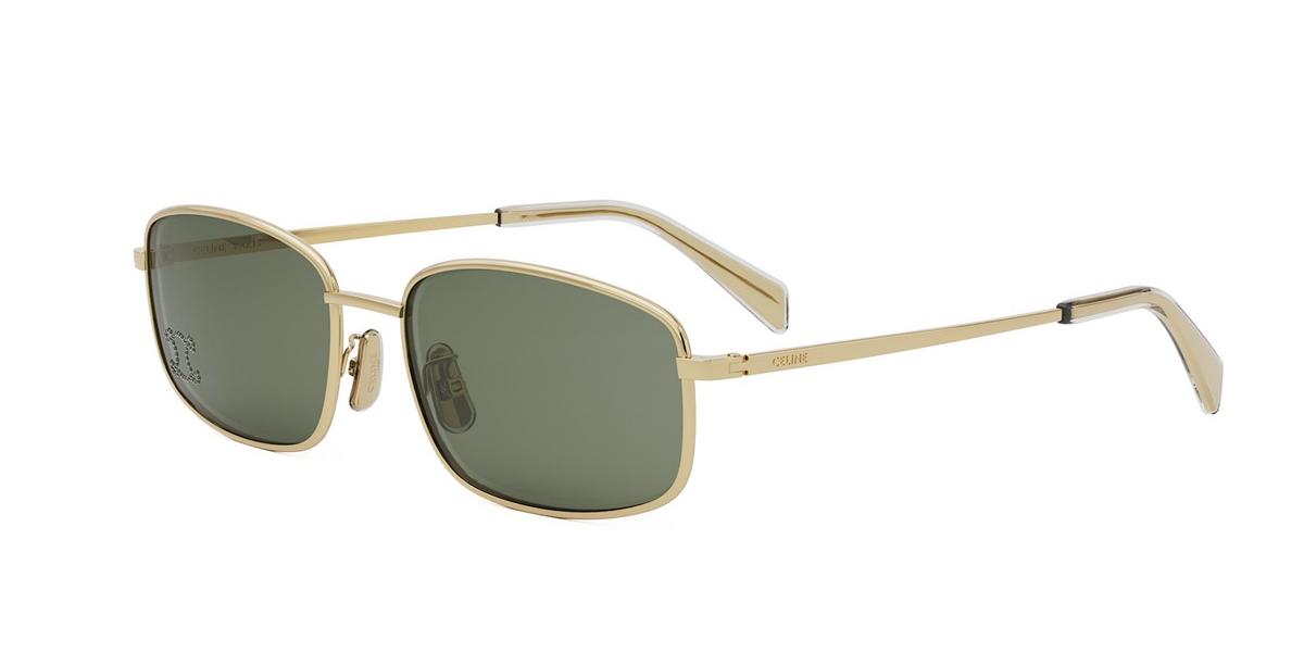 30N - Metal Shiny Yellow with Green Normal lenses