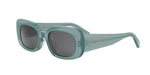 93A - Acetate Shiny Green with Grey Normal lenses / 