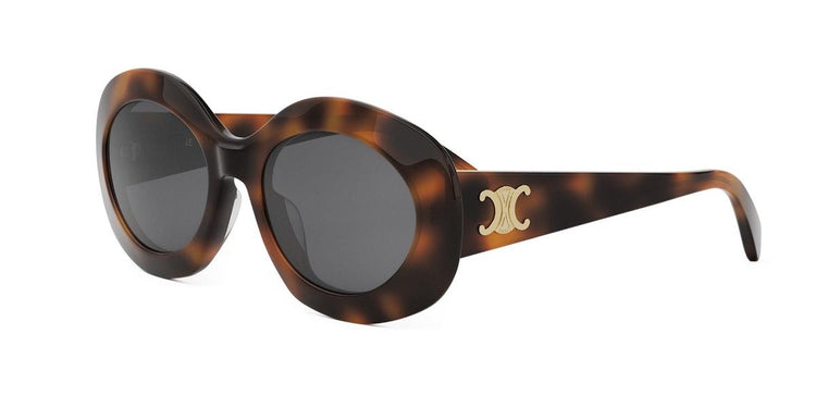 53A - Acetate Shiny Havana with Grey Normal lenses