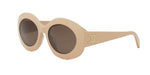 57E - Acetate Shiny Brown with Brown Normal lenses / 