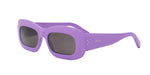 78A - Acetate Shiny Violet with Grey Normal lenses / 
