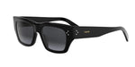 01B - Acetate Shiny Black with Grey Gradient lenses / 