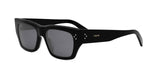 01D - Acetate Shiny Black with Grey Polarized lenses / 