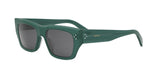 96A - Acetate Shiny Green with Grey Normal lenses / 