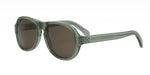 93E - Acetate Shiny Green with Brown Normal lenses / 