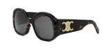 52A - Acetate Shiny Havana with Grey Normal lenses / 