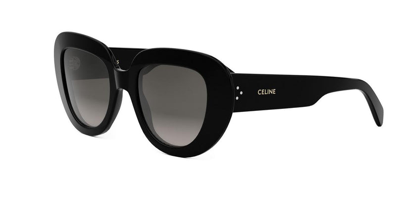 01B - Acetate Shiny Black with Grey Gradient lenses