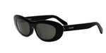 01A - Acetate Shiny Black with Grey Normal lenses / 