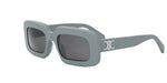 20A - Acetate Shiny Grey with Grey Normal lenses / 