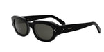 01A - Acetate Shiny Black with Grey Normal lenses / 