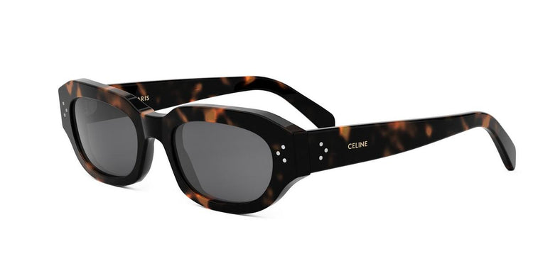 52A - Acetate Shiny Havana with Grey Normal lenses