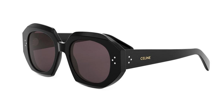 01Y - Acetate Shiny Black with Violet Normal lenses