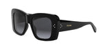 01B - Acetate Shiny Black with Grey Gradient lenses / 