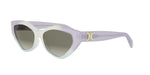 80F - Acetate Shiny Violet with Brown Gradient lenses / 