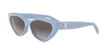 84B - Acetate Shiny Blue with Grey Gradient lenses / 