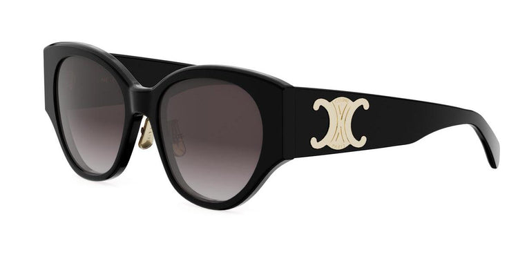 01K - Acetate Shiny Black with Brown Gradient lenses
