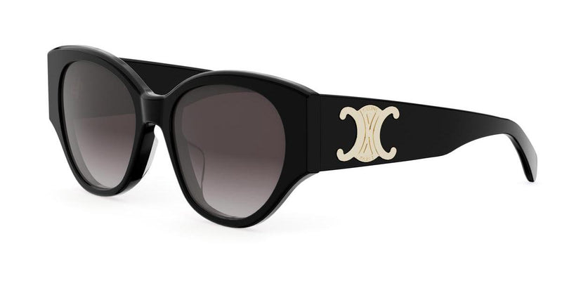 01K - Acetate Shiny Black with Brown Gradient lenses