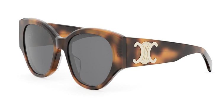 53A - Acetate Shiny Havana with Grey Normal lenses