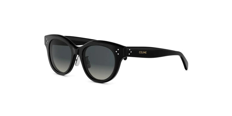 01B - Acetate Shiny Black with Grey Gradient lenses