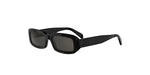 01A - Acetate Shiny Black with Grey Normal lenses / 